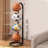 Carbon Steel Ball Storage Rack, Basketball Display Stand, Portable Outdoor Ball Stand Holder For Basketball Football And Volleyball