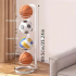 Carbon Steel Ball Storage Rack, Basketball Display Stand, Portable Outdoor Ball Stand Holder For Basketball Football And Volleyball