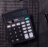  DeLi Calculator 837 Economical solar dual power computer voice finance big screen big button