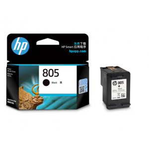 HP 805 original black standard ink cartridge suitable for HP deskjet 1210/1212/2330/2332/2720/2729/2722 printers