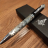 1pc 189 Masonic Symbols Noblest Ancient Silver Heavy Weight Silvery Clip Masonic Writing Ballpoint Pen With Gift Box