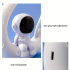 Creative Moon Astronaut Nightlight, LED Small Desk Lamp For Bedroom Decoration, Christmas Gift