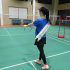 Easy-Use Badminton Training Tool - Multi-Ball Serving Machine With Durable Pc Material, Fit Tennis Ball Machine For Practice